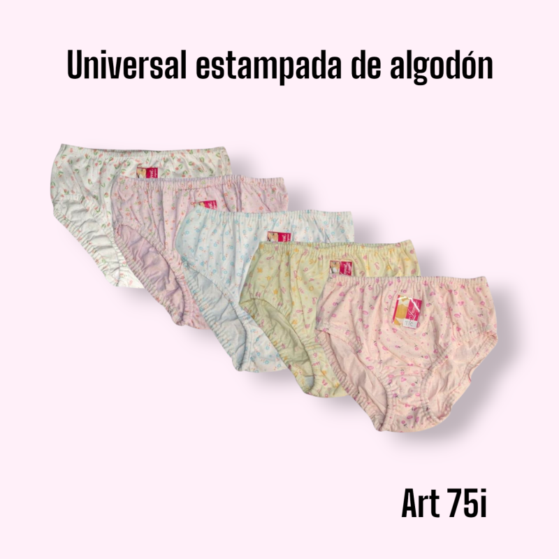 Intimare Universal Estampada Algodón