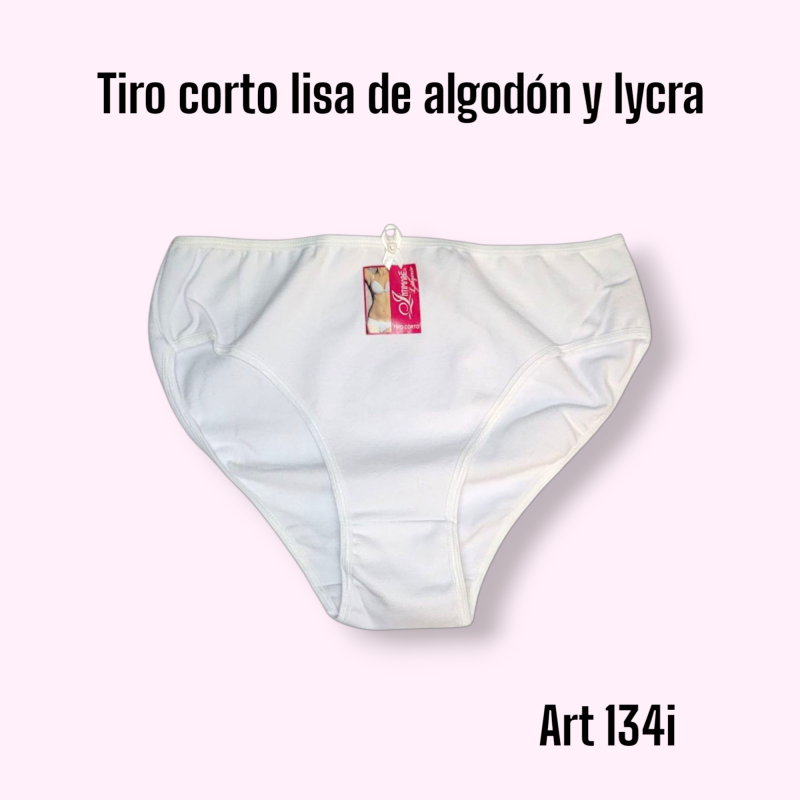 Intimare Tiro Corto Lisa Algodón y Lycra