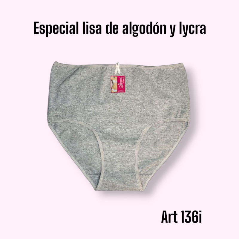 Intimare Especial Lisa Algodón y Lycra