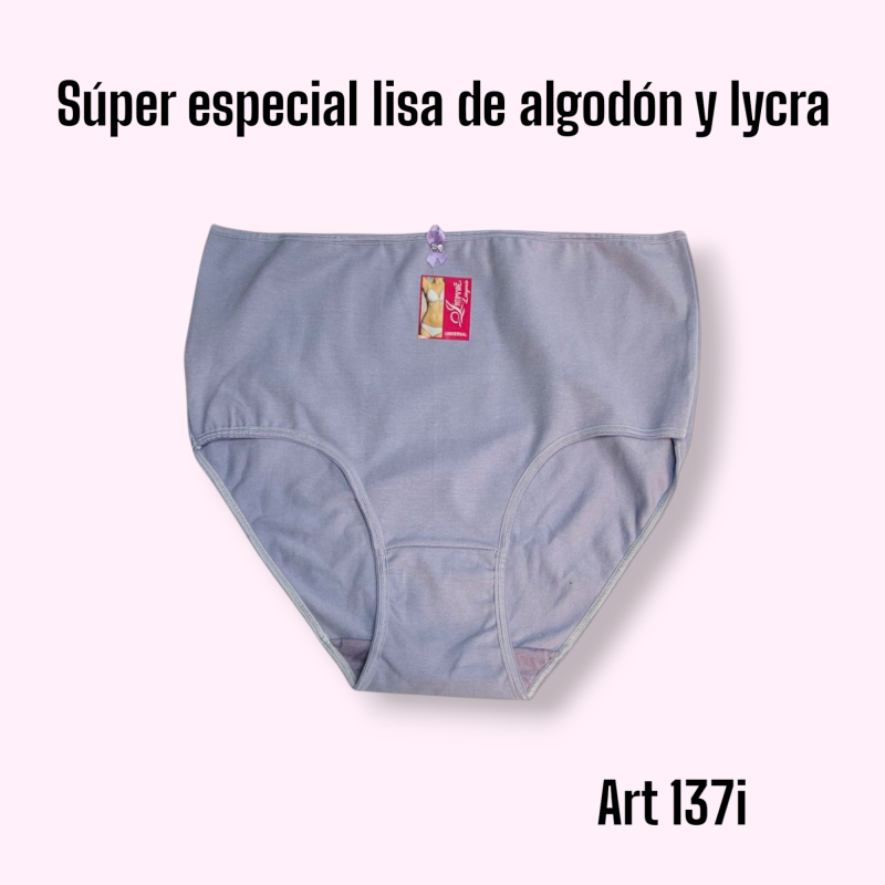 Intimare Super Especial  Lisa Algodón y Lycra