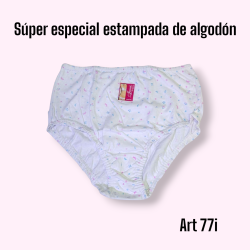 Intimare Super Especial  Estampada Algodón