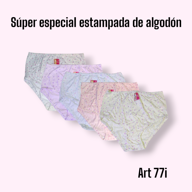 Intimare Super Especial  Estampada Algodón