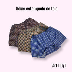 Boxer Estampado de Algodón...