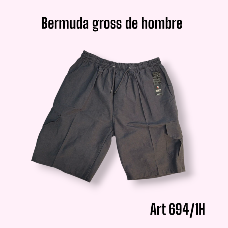 Bermuda Gross De Hombre Hitz Verano T6/8