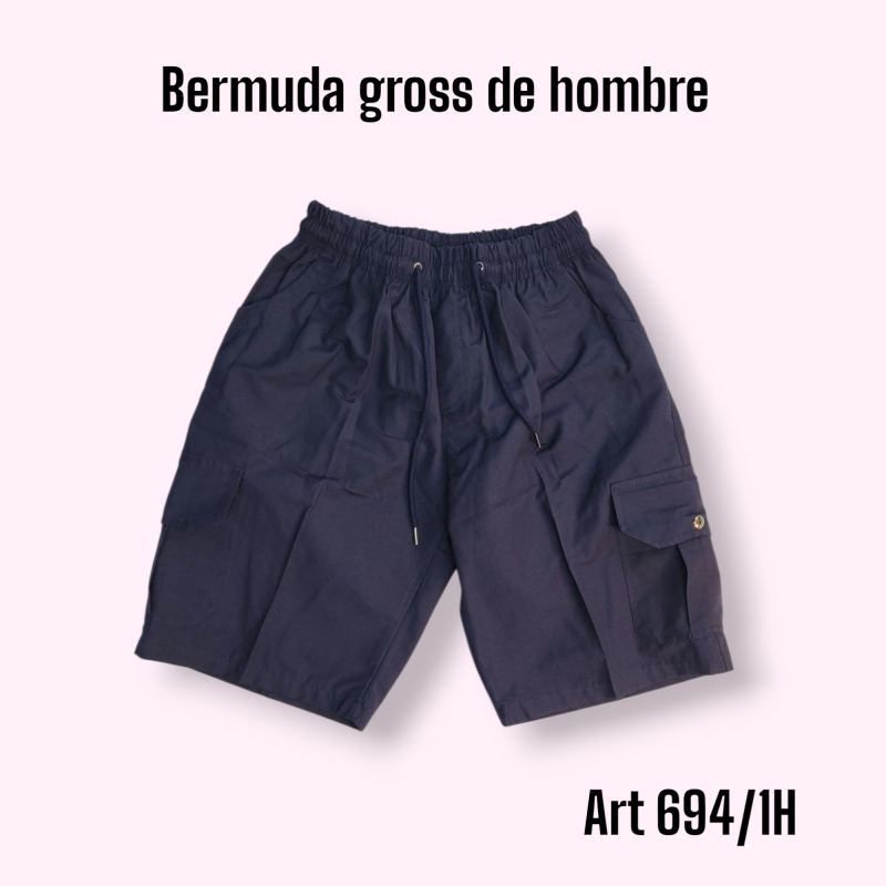 Bermuda Gross De Hombre Hitz Verano T6/8