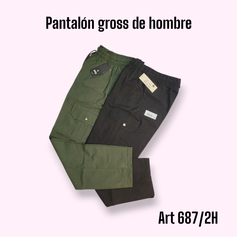 Pantalon Gross Hombre Hitz Verano T9/10