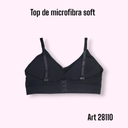 Top Microf Soft Bretel Ancho y Fino  Talle 2XL/3XL 3XL/4XL