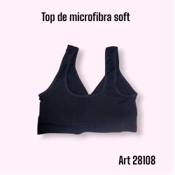 Top Microf Soft Bretel Ancho  Talle M/L   XL/XXL