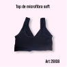 Top Microf Soft Bretel Ancho  Talle M/L   XL/XXL