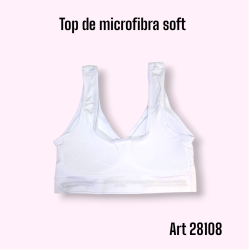 Top Microf Soft Bretel Ancho  Talle M/L   XL/XXL