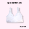 Top Microf Soft Bretel Ancho  Talle M/L   XL/XXL