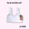 Top Microf Soft Bretel Ancho  Talle M/L   XL/XXL