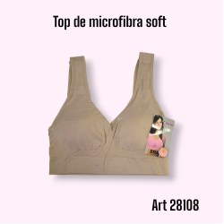 Top Microf Soft Bretel Ancho  Talle M/L   XL/XXL