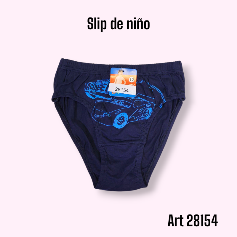 Slip de niño Personaje T4/14 Por Docena