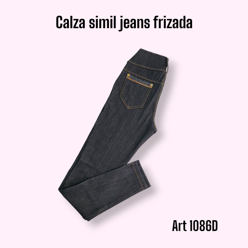 Henor Calza Simil Jeans Frizada T1/6