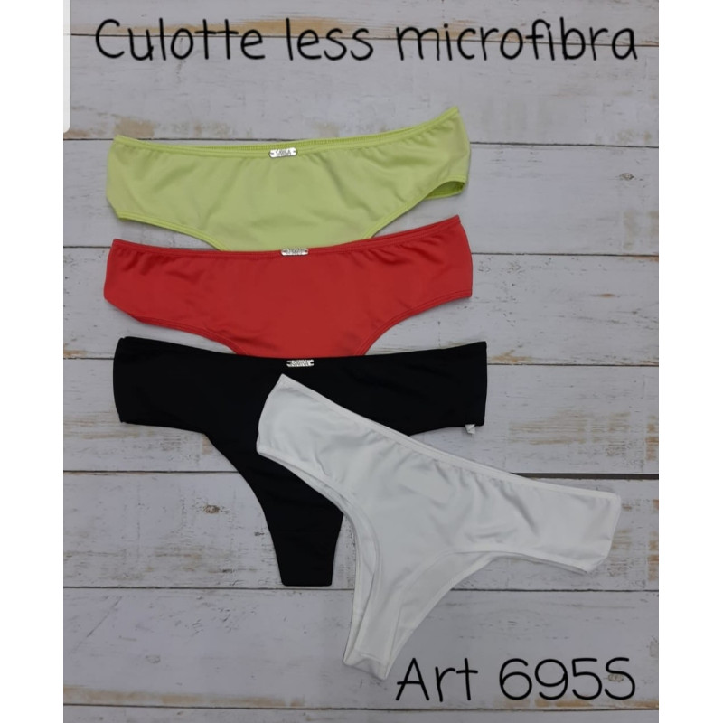 Sayka Culotte Less Microfibra con Strass    x