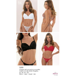BK Conjunto Taza Soft con Puntilla y Dije