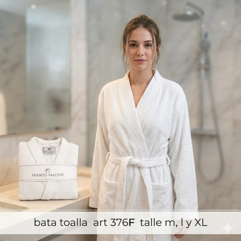 Bata de Toalla T M/XL Franco Valente