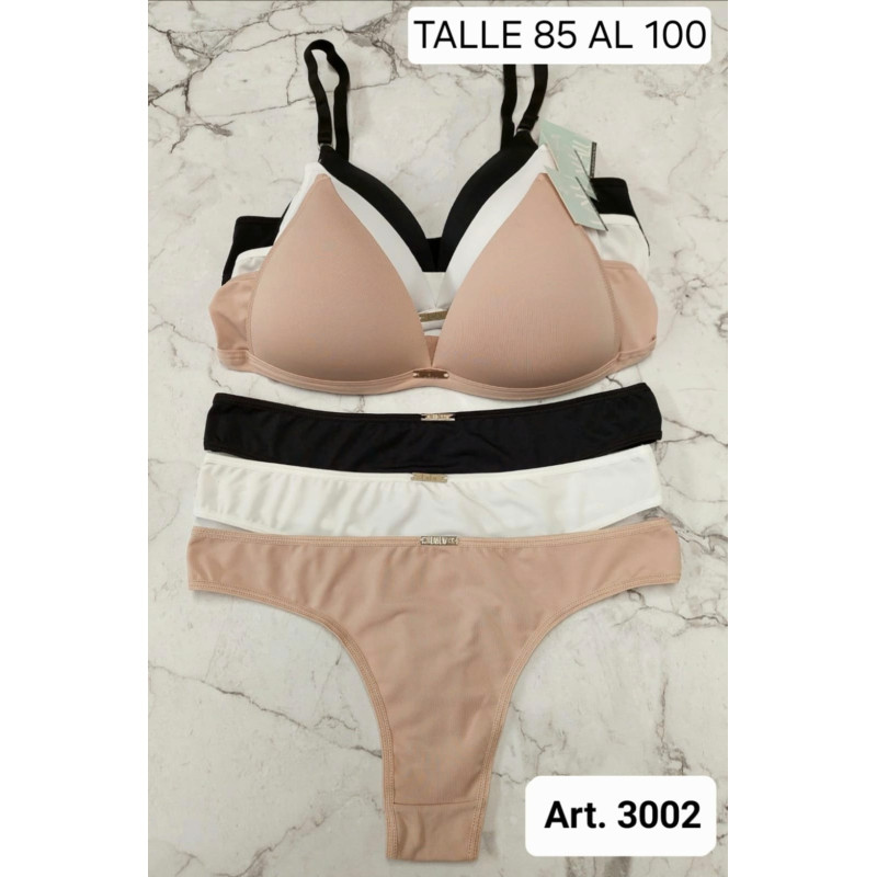 Lalu Conj Triangulo Soft de MICROF   X