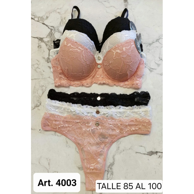 Lalu Conjunto Soft con Encaje