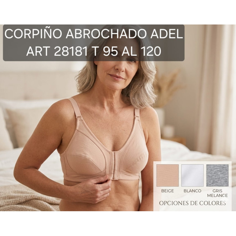 Corpiño Abrochado Adelante