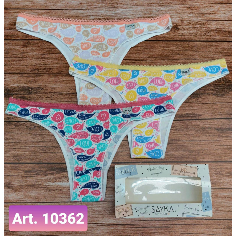 Sayka Pack x3 Vedetina Estampada X