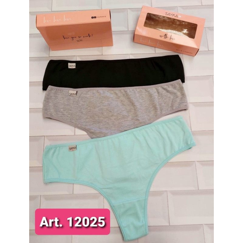 Sayka Pack x3 Culotte Less Alg y Lycra  MAX      x