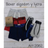 Under Uomo Boxer Algodón y Lycra Combinado  S/XxL
