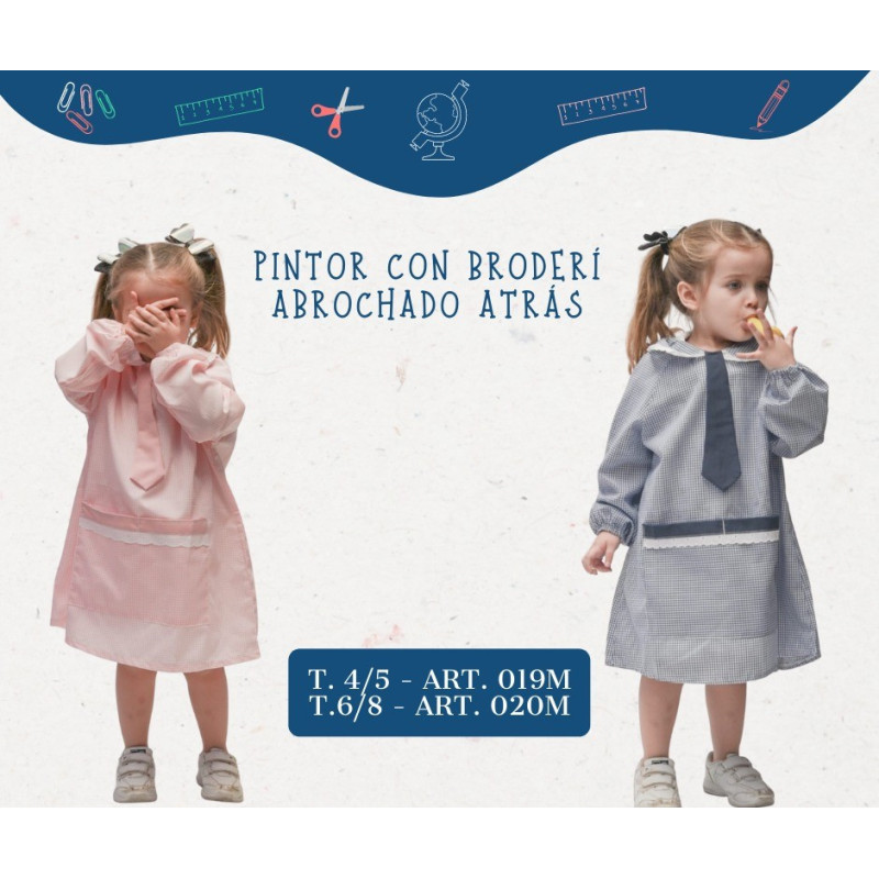 Mela Pintor con Broderi Abro. Atrás T4/5