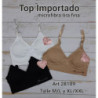 Top Microf Soft Bretel Fino    Talle M/L   XL/XXL