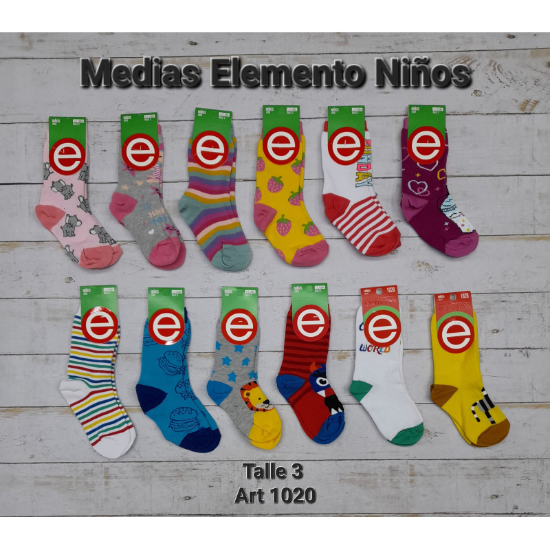 Elemento Medias Estampadas Nena/Nene T3