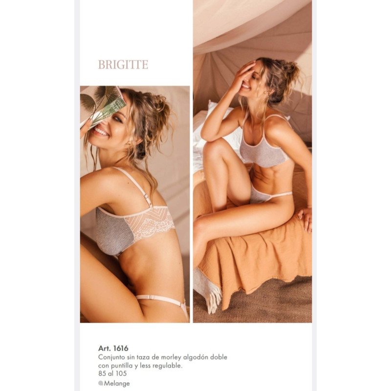 Brigette Conjunto Morley Con Puntilla