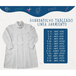 Guardapolvos Tableado T18