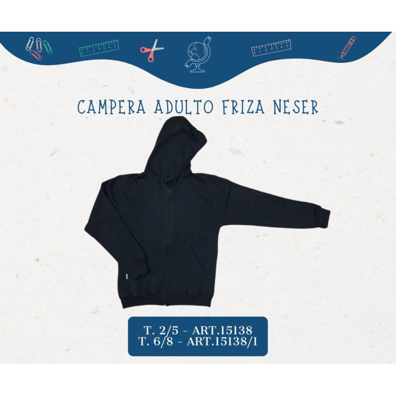 Neser Camperas Doble Friza Azul Adulto      T2/5