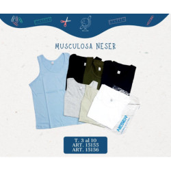 Neser Musculosa de Hombre T6/8