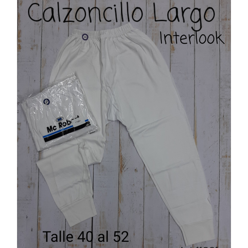 Calzoncillo Largo  Mc Robert T46/48