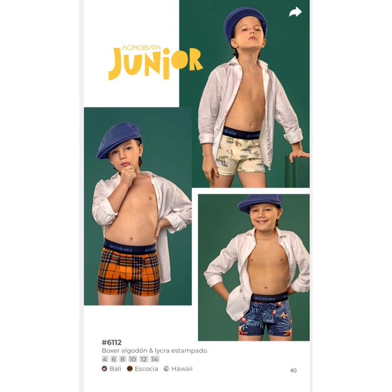Acrobata Boxer Niño