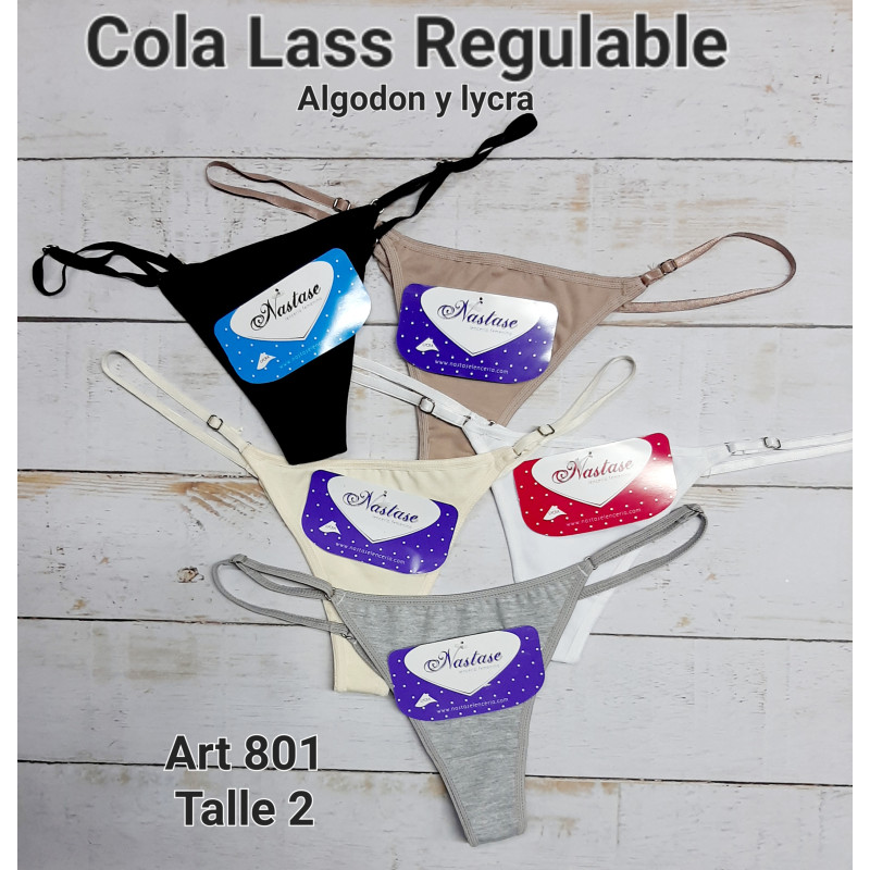 Nastase Cola Less Algodón Regulable