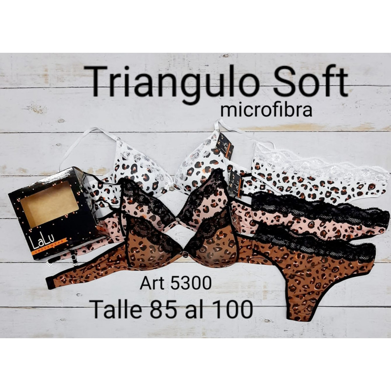 Lalu Conjunto Triangulo Soft x