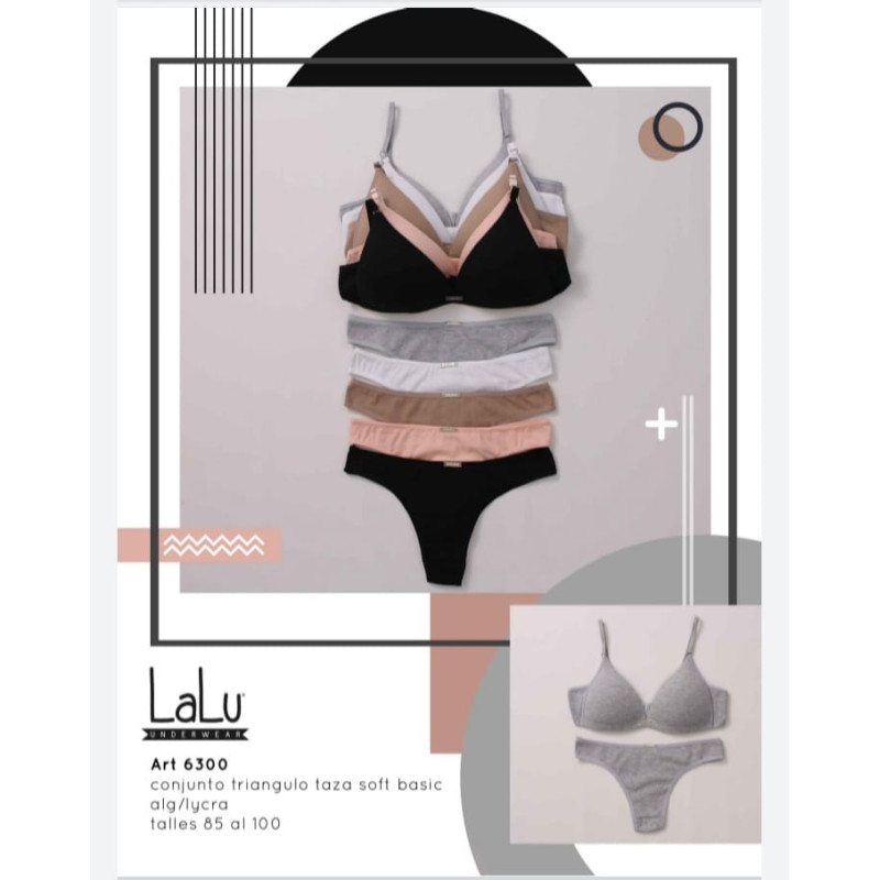 Lalu Conjunto Soft Alg y Lycra   x