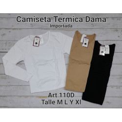 Camiseta Termica Maxima Dama TM/L/XL*