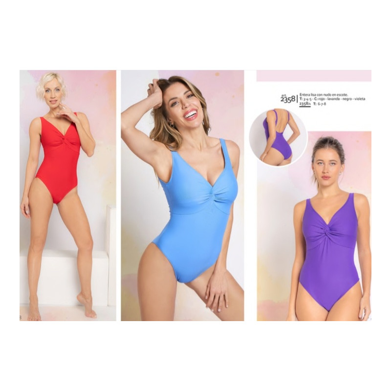 Yamiel Malla Entera Lisa con Nudo T6/8