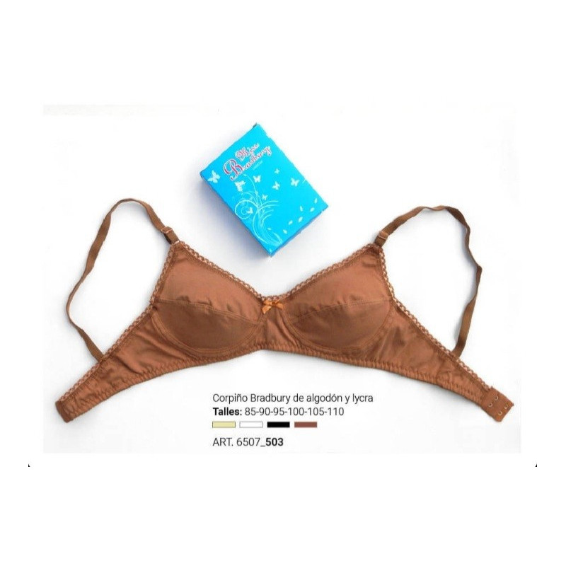 Corpiño de Lycra y Algodón  Bradbury T85/110