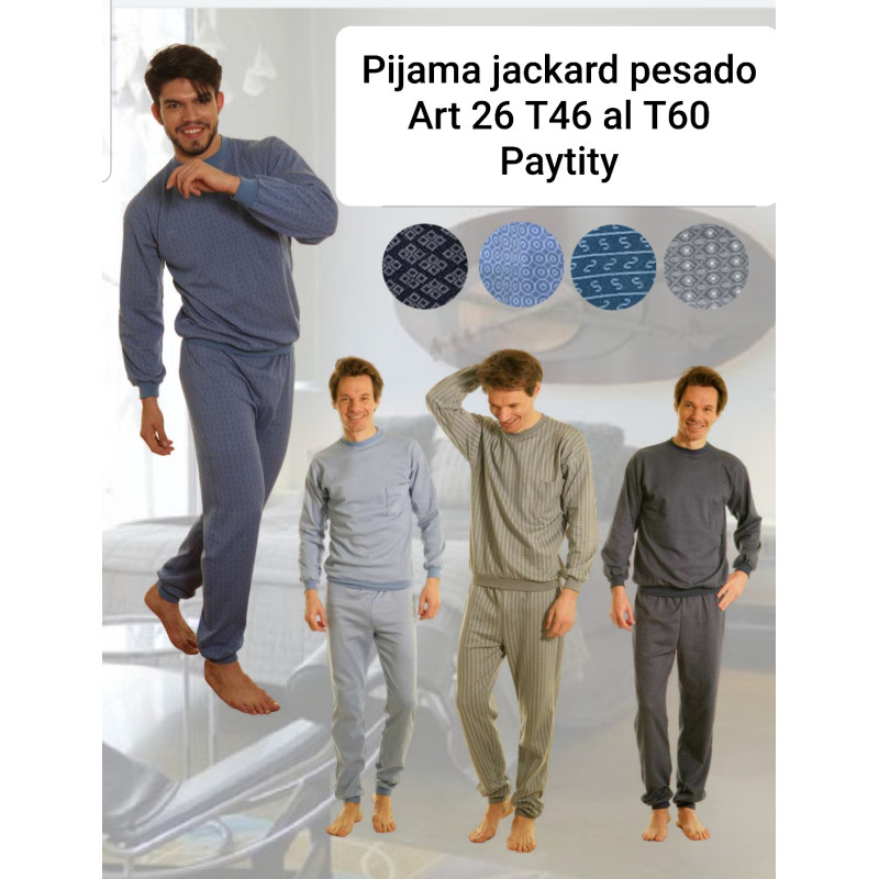 Paytity Pijama Jackard T46/54