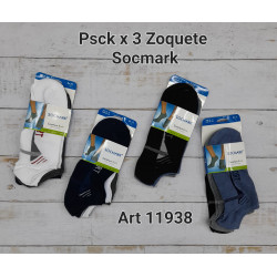 Zoquete x3 deportivo Unisex